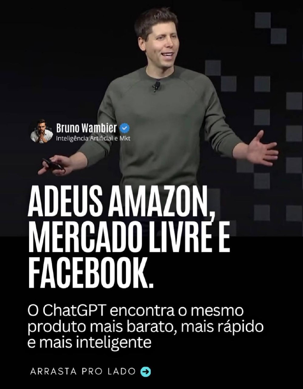 Carrossel criado com Claude Carrossel