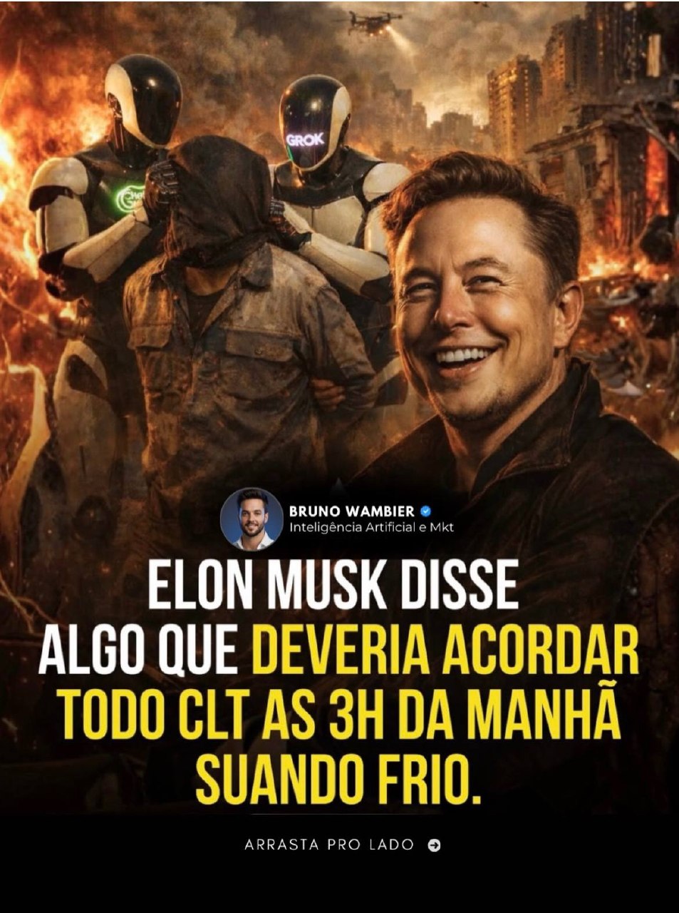 Carrossel criado com Claude Carrossel