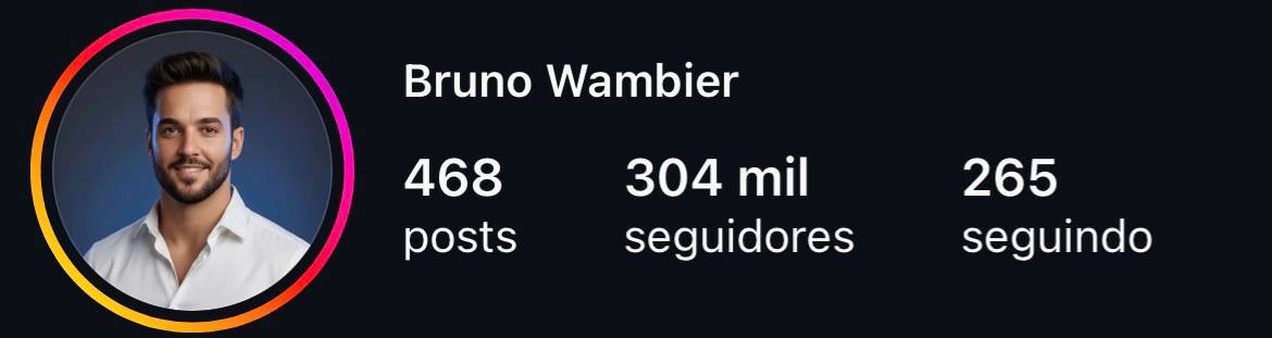 Perfil Instagram Bruno Wambier